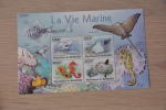 M1 12 ++ REP. BURUNDI 2009 FISHES SHARK ROG SEEHORSE ZEEPAARDJE HAAI VISSEN POSTFRIS MNH ** - Unused Stamps