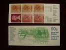 GB BOOKLETS 1986 FOLDED 50p POND LIFE ´MOOREHEN & DABCHICK´  MINT - Carnets