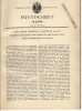 Original Patentschrift - Apparat Für Cigarren Und Cigaretten , 1882 , C. Forwerg In Altenburg , Sachsen !!! - Documentos