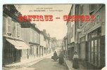 46 - GOURDON - Visuel Unique Sur D* - Avenue Cavaignac - Café De L'Europe Et Café Alsace Lorraine - Dos Scané - Gourdon