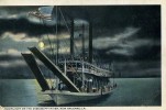 ETATS-UNIS - NEW ORLEANS - CPA - N°53962 - New Orleans, LA - Moonlight On The Mississippi River - New Orleans