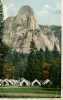 ETATS-UNIS - YOSEMITE - CPA - N°70474 - Yosemite Valley - Camp Ahwahnee, Sentinel Rock - Yosemite