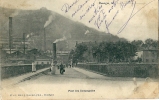 Delcampe - CPA 30 BESSEGES PONT DES  COMPAGNIES ANIME - Bessèges