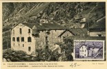 CM ANDORRE 1952 ANDORRE LA VIEILLE (maison Des Vallées) # CONSEIL GENERAL # 5F - Cartas Máxima