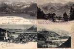 4 CPA - THUN - MAYENS - St MORITZ - AESCHI  -  (37505) - Aeschi Bei Spiez