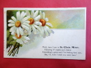 Embossed Flower Desig---- ST. Clair Minn  1909 Cancel ---  Ref  453 - Other & Unclassified