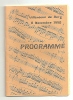 07,Fascicule ,  Villeneuve De Berg , 8 Novembre 1990,programme,Ardeche  .Paypal - Rhône-Alpes