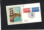 France  FDC Yvert N° 2309 Et 2310 - EUROPA Strasbourg - Ponts - 1984