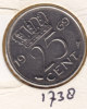 @Y@   Nederland   Kwartje  25 Cent  1969   Vis     (1738) - 1948-1980 : Juliana