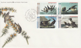 Canada FDC Scott #1982a Block Of 4 48c Birds: Leach's Storm-petrel, Brant, Great Cormorant, Common Murre - 2001-2010