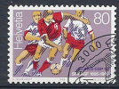 CH855 - Timbre Suisse Pour La Coupe Du Monde 1994 Aux Etats-Unis Obl. 1er Jour - 1994 – USA