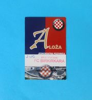 HNK HAJDUK V BIRKIRKARA FC Malta - 2008. UEFA CUP Qual. Football Match VIP Ticket Soccer Fussball Calcio Billet - Tickets & Toegangskaarten