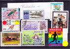 Lot De Timbres Ob Sur Plaquette - Used Stamps