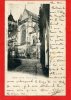 AUMALE 1901 L EGLISE RUE SAINT PIERRE CARTE PRECURSEUR EN BON ETAT - Aumale