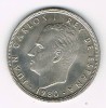Moneda  ESPAÑA ,100 Pts 1980 (80), Mundial Futbol Y Rey - 100 Pesetas