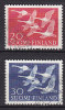 Finland 1956 Mi. 465-66 NORDEN Tag Des Nordens Fünf Singschwäne Birds Vögel - Oblitérés