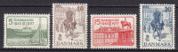 Denmark 1937 Mi. 237-40 Regentschaft Von König Christian X. Complete Set MH* - Ongebruikt