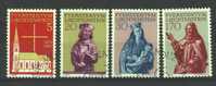 Liechtenstein  :  Yv  418-21  (o) - Used Stamps
