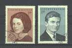 Liechtenstein  :  Yv  426-27  (o) - Used Stamps