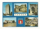 Cp, 86, Loudun, Multi-Vues, Voyagée 1978 - Loudun