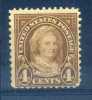 U.S.A. - 1922/25 WASHINGTON - V5403 - Nuevos