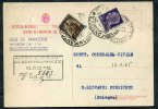 1945 Italia, Cartolina Postale Affrancata Per Lire 1,20 Spedita Il 12.10.1945 - Poststempel