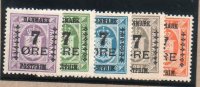 DANEMARK : TP N° 174/176+178/179 ** - Unused Stamps