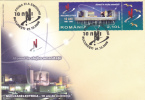 NUCLEARELECTRICA, ATOM IN SERVICE OF HUMANITY, 2008, COVER FDC, ROMANIA. - Atomo