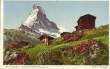 Bei Zermatt Das Matterhorn - Matt