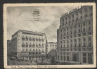 Napoli - Piazza Ciano E Palazzo Delle Assicurazioni - Viaggiata 1942 Ma Francobollo Asportato - Napoli (Naples)