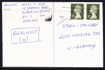 1990  - GB/UK -  Bedarfsbeleg (Postkarte), Gelaufen V.  Aldershot Nach Hamburg / D  -  S.Scan  (gb/uk 4006) - Brieven En Documenten