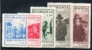 ROUMANIE : TP N° 422/426 ** - ...-1858 Prephilately