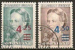 Czeslaw Slania. Greenland 1996. Queen Margrethe II. Michel 251-52  USED. - Oblitérés