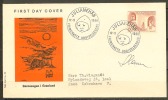 Czeslaw Slania. Greenland 1968. Greenlandic  Child Wellfare. Michel 70 FDC. Signed. - FDC