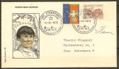 Czeslaw Slania. Greenland 1970. 25 Anniv Liberation Of Denmark. Michel 76 FDC.  Signed. - FDC