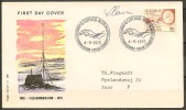 Czeslaw Slania. Greenland 1975. 50 Anniv Telecommunication. Michel 94  FDC.  Signed. - FDC