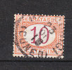 Italia   -   1870 - 94.  Segnatasse  10 C.  Viaggiato, Buona Centratura - Postage Due