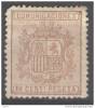 ES153-L1783.España.Spain.Espagne.   ESCUDO DE ESPAÑA.1874.(Ed 153A . MUY BONITO - Ungebraucht