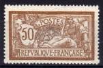 YVERT 120 - 50 C. Brun Et Gris - Type Merson - Unused Stamps