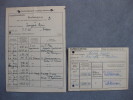 Dokument Beleg Hamburg 1951 Aufrechnungsbescheinigung Angestelltenversicherung - Diplomas Y Calificaciones Escolares
