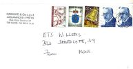 ENVELOPPE AVEC TIMBRES - Lettres & Documents
