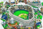 All-Star Tribute To Yankee Stadium  Baseball S-t-a-m-p-ed Card Pop 1275 - Honkbal