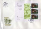 CEPT 1982 Historie Insel Madeira Block 3 Auf FDC 15€ Neue Zucker-Mühle Im 15.Jhdt. Sheet Bloc Fogli Bf Cover Of Portugal - Madeira