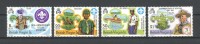 Iles VIERGES 1982   N° 444/447 ** Neufs Ier Choix. Sup.  Cote: 5,50 € (Scoutisme. Drapeau. Baden-Powell) - Britse Maagdeneilanden