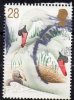 N°1647 -Oblitéré  -oiseau   --Grande Bretagne - Cisnes