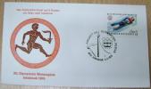 1976 AUSTRIA COVER WINTER OLYMPIC GAMES INNSBRUCK WAY OF OLYMPIC FLAME INNSBRUCK - Hiver 1976: Innsbruck