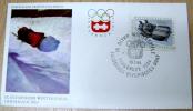 1964 AUSTRIA COVER WINTER OLYMPIC GAMES INNSBRUCK OLYMPIC VILLAGE CANCELATION - Winter 1964: Innsbruck