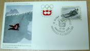 1964 AUSTRIA COVER WINTER OLYMPIC GAMES INNSBRUCK PRESS CENTRE CANCELATION - Invierno 1964: Innsbruck