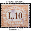 San-Marino-F0057 - Timbres-taxe