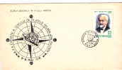 EMIL RACOVITA, POLAR EXPLORER, POLAR PHILATELY, 1976, SPECIAL COVER, OBLITERATION CONCORDANTE, ROMANIA - Explorers